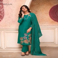 Shivaay Libaas Wholesale Pure Viscose Muslin With Delicate Handwork Salwar Suits