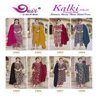 Devi Kalki Vol-1 Wholesale Embroidered Top  With Pant And Dupatta