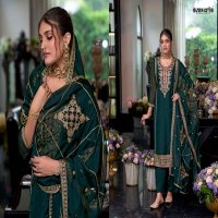 moon by zaveri embroidery work organza readymade trendy suits