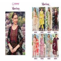 poonam creation marina vol 4 unique capsule print readymade suits