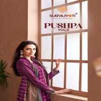 pushpa vol 9 by suryajyoti modal discharge print unstitch suits