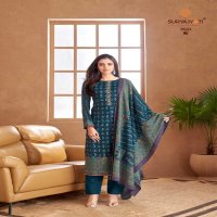 pushpa vol 9 by suryajyoti modal discharge print unstitch suits