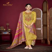 roli moli creation bahira pashmina embroidery winter wear suits