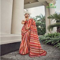 sanskar tex prints malaika embroidery work georgette saree