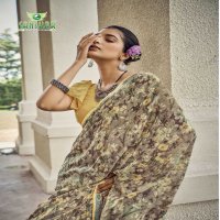 sanskar tex prints malaika embroidery work georgette saree