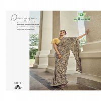 sanskar tex prints malaika embroidery work georgette saree
