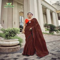 sanskar tex prints malaika embroidery work georgette saree