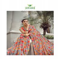 sanskar tex prints malaika embroidery work georgette saree