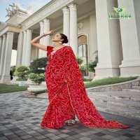 sanskar tex prints malaika embroidery work georgette saree