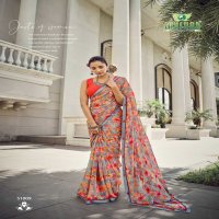 sanskar tex prints malaika embroidery work georgette saree