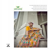 sanskar tex prints malaika embroidery work georgette saree
