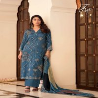 shikha by t And m beautiful unique print muslin silk suits collection