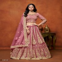 Mehvish Vol-4 Wholesale Designer Net Fabrics Lehenga Choli