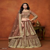 Mehvish Vol-4 Wholesale Designer Net Fabrics Lehenga Choli