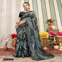 Vallabhi Ivaanka Vol-5 Wholesale Georgette Fabrics Abstract Print Sarees