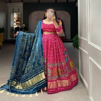 LNB 1644 Wholesale Gaji Silk perfection Lehengas