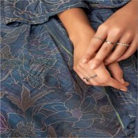 Itrana By Sahiba Aarohi Wholesale Muslin Silk With Hand Work Salwar Suits