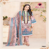 NAFISA COTTON MAHERA KARACHI SUITS VOL 7 FANCY PAKISTANI PRINTED UNSTITCH SUIT