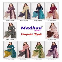 Madhav Punjabi Kudi Vol-16 Wholesale Readymade Cotton Printed Dress