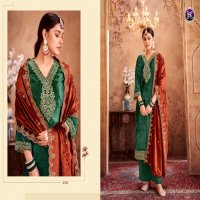 Kala Fashion Sajani Wholesale Viscose Makmali Velvet With Work Winter Salwar Suits