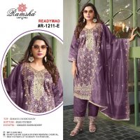 Ramsha R-1211 E To H Wholesale Readymade Indian Pakistani Salwar Suits