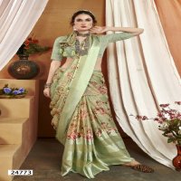 Vallabhi Devyosha Vol-3 Wholesale Brasso With Floral Print Sarees