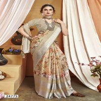 Vallabhi Devyosha Vol-3 Wholesale Brasso With Floral Print Sarees