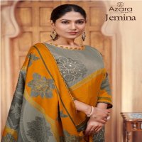Radhika Azara Jemina Wholesale Pure Lawn Cotton With Work Dress Material
