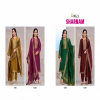 Ibiza Sharnam Wholesale Pure Banglory Silk With Handwork Salwar Suits