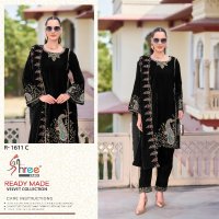 Shree Fabs R-1611 Wholesale Velvet Readymade Indian Pakistani Salwar Suits