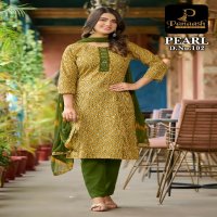 Panaash Pearl Wholesale Chiffon Dupatta Dress Material