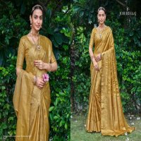 jharana by joh rivaaj fancy regular wear kanjivaram silk saree with blouse