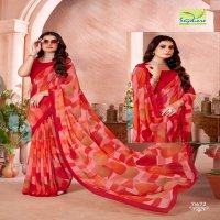 champa vol 12 by seymore print georgette fancy saree collection