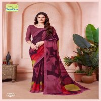 champa vol 12 by seymore print georgette fancy saree collection