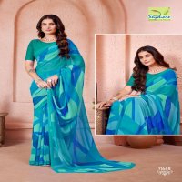 champa vol 12 by seymore print georgette fancy saree collection