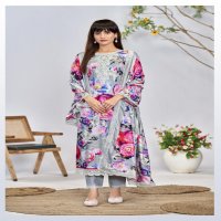 kashmiri garden by the hermitage viscose lawn print ladies suits