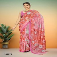 Vallabhi Navita Vol-12 Wholesale Georgette Fabrics Indian Sarees Catalog