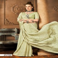 Vallabhi Monisha Vol-1 Wholesale Brasso With Swarosaki Work Sarees