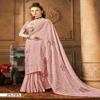 Vallabhi Monisha Vol-1 Wholesale Brasso With Swarosaki Work Sarees