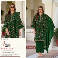 Shree Fabs R-1613 Wholesale Velvet Readymade Indian Pakistani Salwar Suits