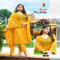 Master Hot Chilly Wholesale Capsule Print Kurti With Pant And Dupatta