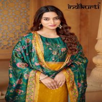 Indikurti Purvi Wholesale Moda Butti Kurti With Pant And Dupatta