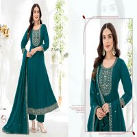 Khushi Meher Wholesale Romen Silk Top With Pant And Dupatta