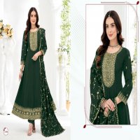 Khushi Meher Wholesale Romen Silk Top With Pant And Dupatta