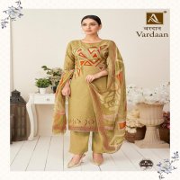 alok suits vardaan hand khatali work cambric print ladies suits