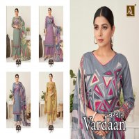 alok suits vardaan hand khatali work cambric print ladies suits