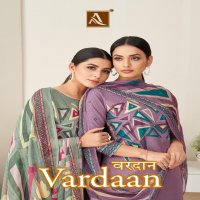 alok suits vardaan hand khatali work cambric print ladies suits