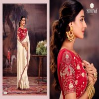 rubby silk by sirona fashion dola silk embroidery work saree exports