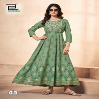 festival pro max by blue hills rayon readymade plus size anarkali gown