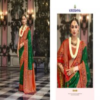 maitri by Kreshva banarasi poly viscose silk fashionable saree online